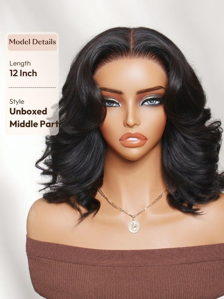 13x4 Lace Front Honey Blonde Highlights Water Wave Pre-Everything Wig With Invisible Knots