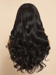 Invisible Strap 360 Lace Body Wave Wig All Head Size Friendly