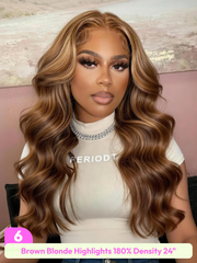 [24"=$99-$129] All 13x4 Front Large Lace 200%/ 180%/ 150% Density Spring & Summer Colored/ Natural Black Everyday Style Wigs