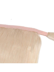 613 Blonde Straight Clip In Ponytail Extension Human Hair