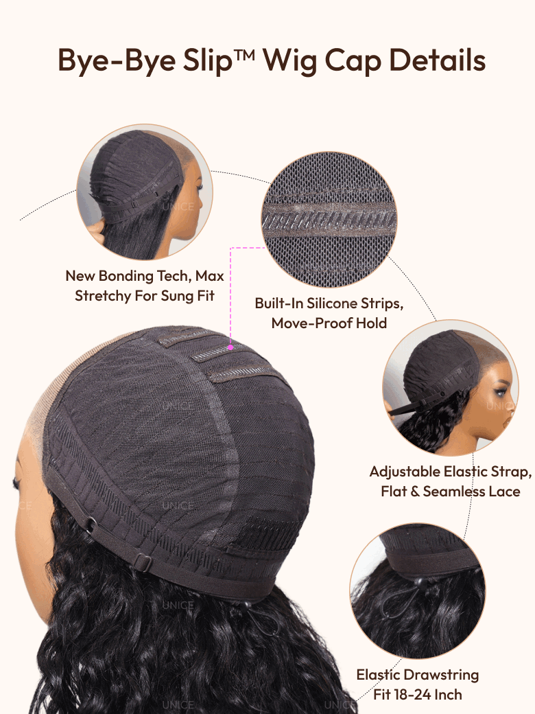 Bye-Bye Knots? 7x5 Lace Body Curls Wig with Feathered Layers & Invisi Drawstring 180% Density