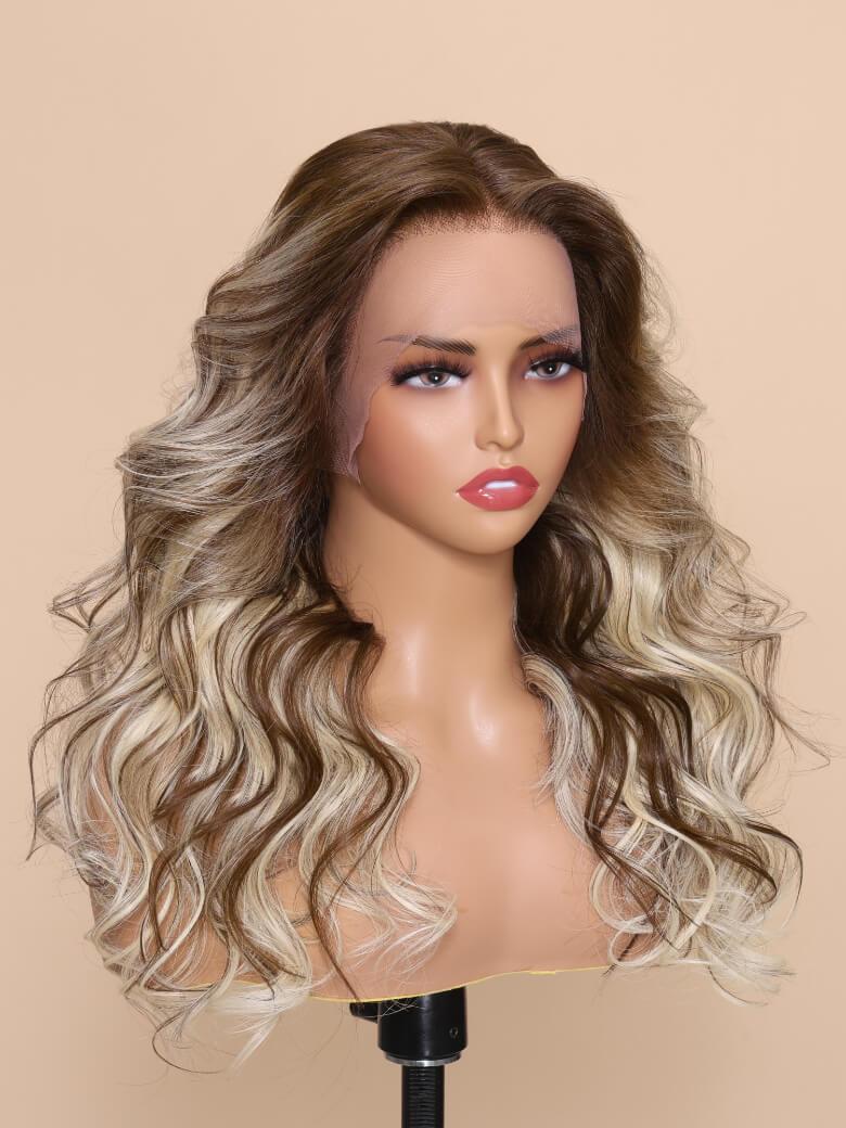 CLEO-18" LACE FRONT BODY WAVE HUMAN HAIR WIG