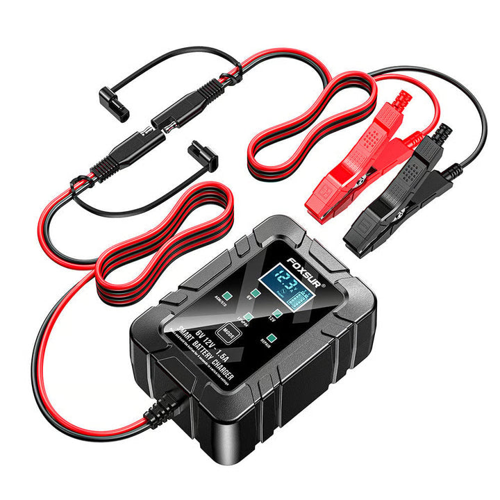🔋Advanced 6V/12V Intelligent Auto Recognition Tech