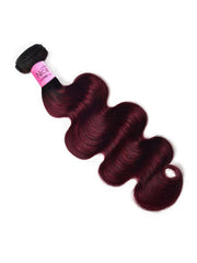 Hair High Quality Novel #TB99J Straight & Body Wave Virgin Hair 1 Bundle for Sew In