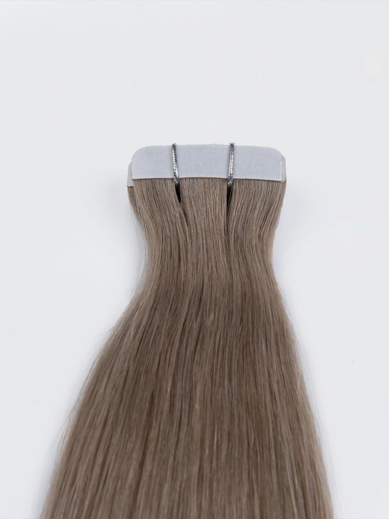 Sterling Silver Human Hair Tape In Extension
