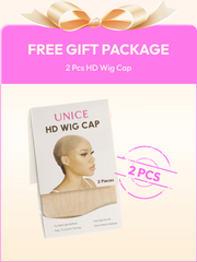 HD Real Scalp? Wig 13x4 Invisible Lace Frontal Loose Wave with Face Framing Curtain Bangs