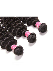 Hair 3 Bundles Human Virgin Hair Deep Wave Hair Fast Shipping