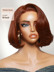 13x4 Lace Front Honey Blonde Highlights Water Wave Pre-Everything Wig With Invisible Knots