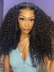 Bye-Bye Knots 7x5 Lace Soft Kinky Curly Wig With Invisi Drawstring