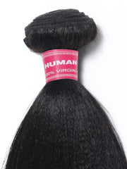 Hair Bundle 1 Pc/pack Yaki Virgin Human Hair