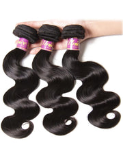 Body Wave 5x5 Lace Closure with 3 Bundles Human Hair