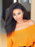 Flash sale Petaluxe Hair 100% Virgin Kinky Straight Hair Human Hair 3 Bundles