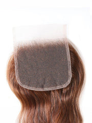 Honey Blonde Piano Highlighted Body Wave 4Pcs Bundles With Closure