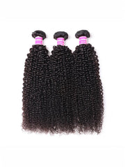 Hair 100% Virgin Human Hair Kinky Curly Hair 3 Bundles
