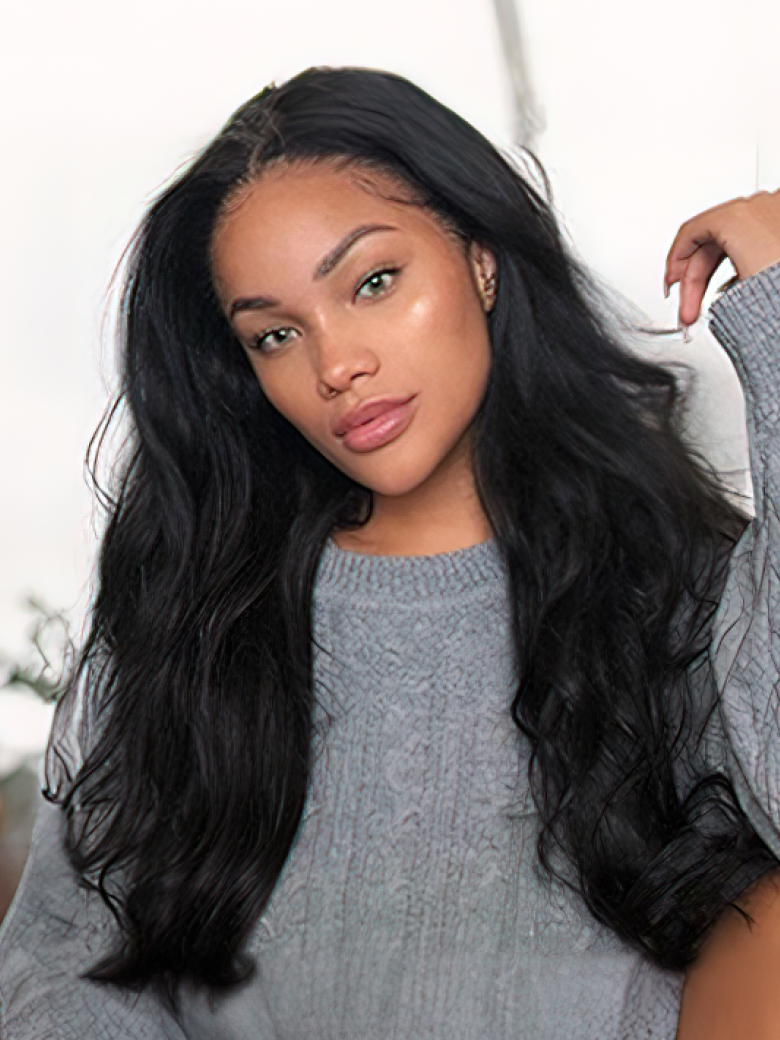 5x5 Clear HD Lace Closure With Body Wave 3Pcs Bundles