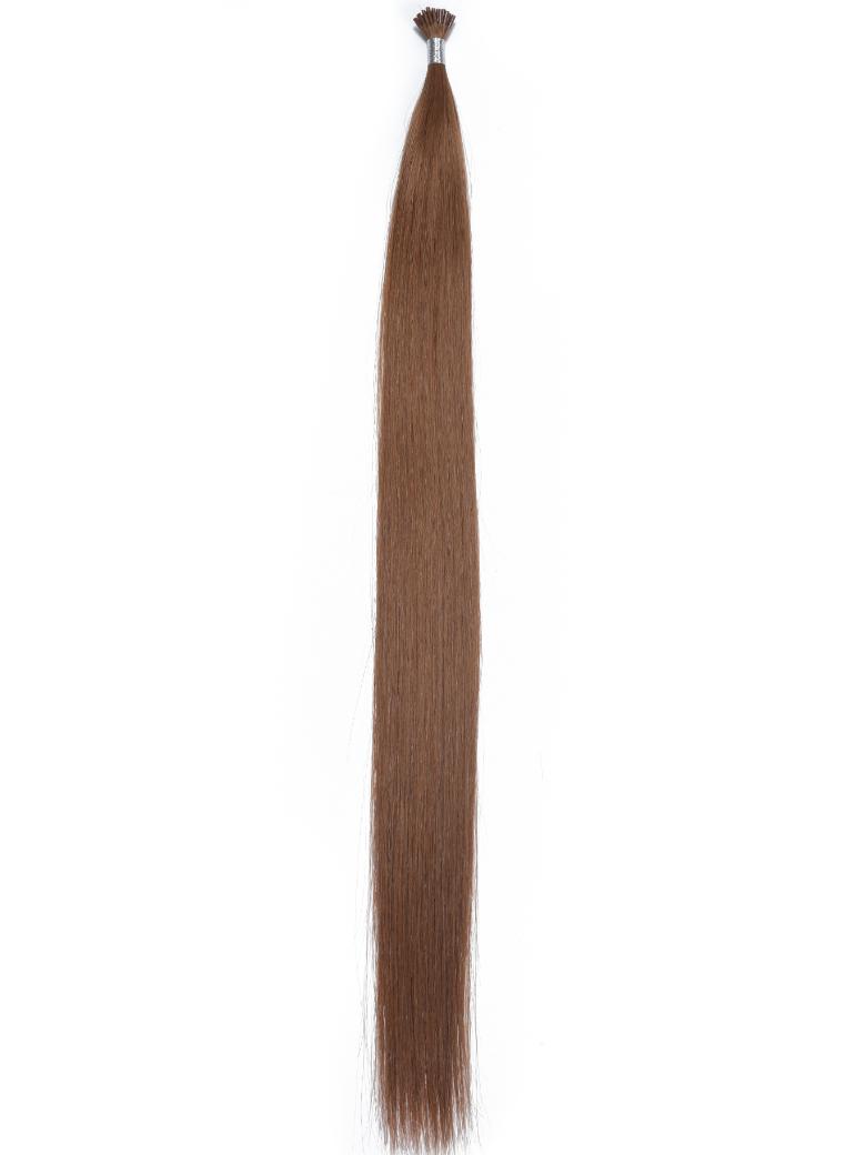Almond Brown Human Hair I Tip Extension