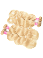 Hair 613 Blonde Virgin Human Hair Wave 4 Bundles Body Wave Hair Weft