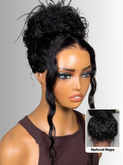 Invisible Strap 360 Lace Body Wave Wig All Head Size Friendly