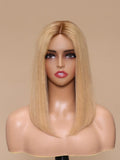 Petaluxe NOELLE-14" MONO STRAIGHT HUMAN HAIR WIG