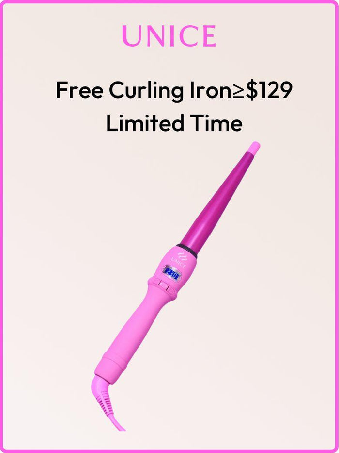 [Free Gift]Petaluxe Curling Iron Wand Fast Heating for Hair and Wigs（Ship to US Only）