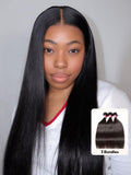 Petaluxe Premium Raw Virgin Hair Straight Bundles