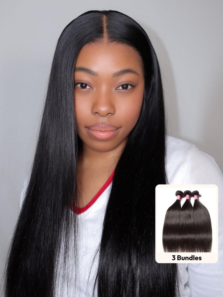 Premium Raw Virgin Hair Straight Bundles