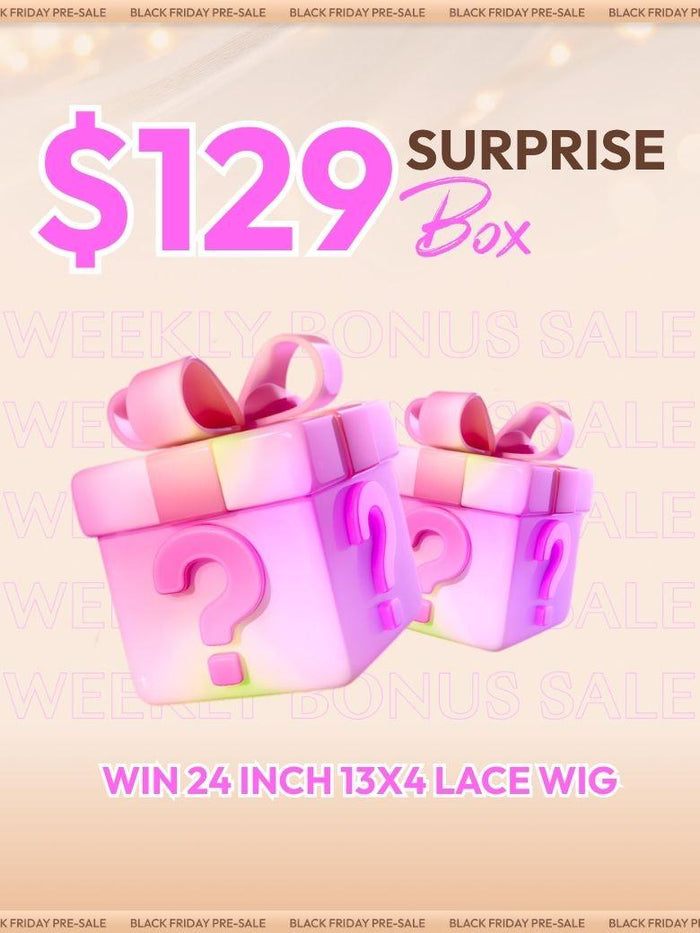 Petaluxe $129 Surprise Box Win 13x4 Lace 200% Density Wig Value $299-$399