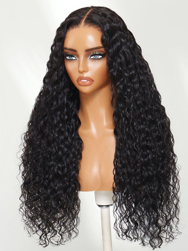 Bye-Bye Knots? 7x5 Lace Mixed Curls Wig with Invisi Drawstring