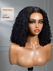 Bye-Bye Knots 7x5 Lace Curly Texture Wig With Finger Coil Ends