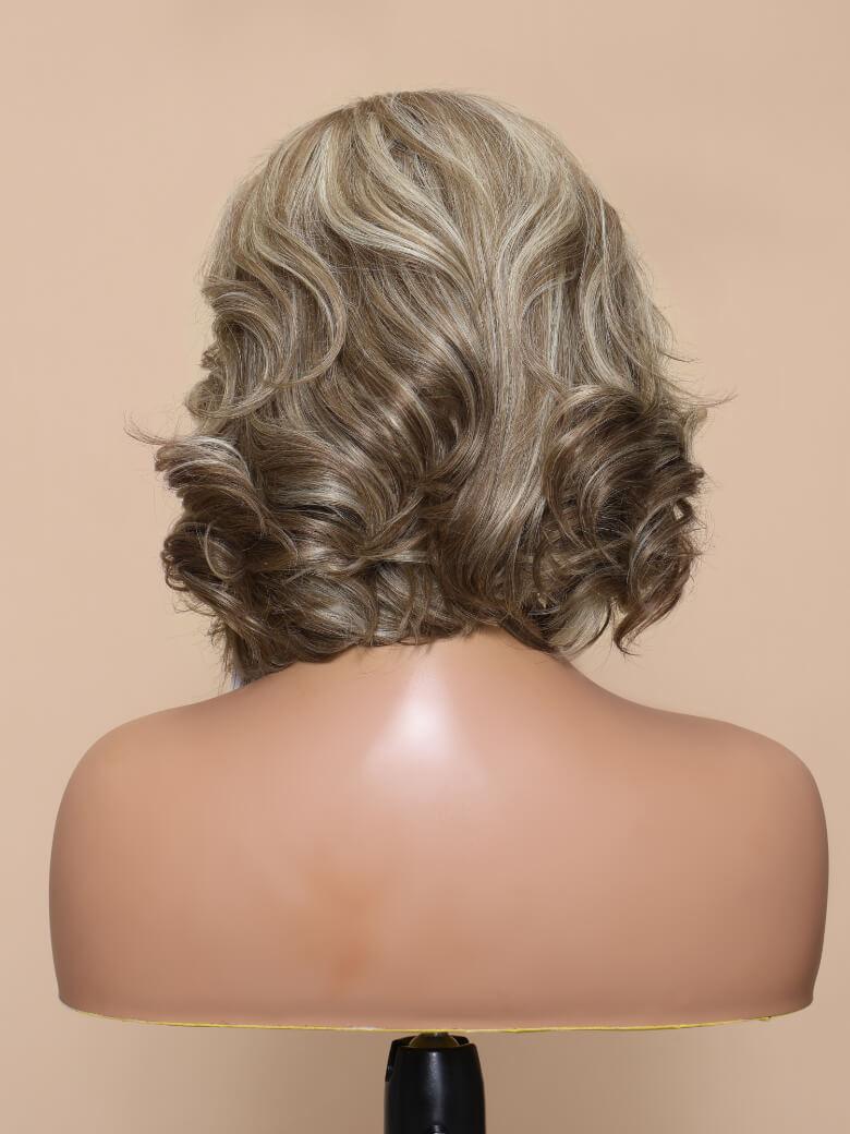 AMELIA 8"OPEN CAP LACE BODY WAVE HUMAN HAIR WIG
