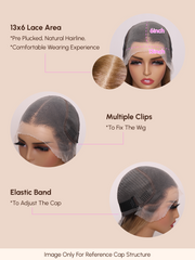 MALIA- 22' LACE FRONT BODY WAVE HUMAN HAIR WIG