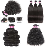 3 Pcs/pack Bundles Human Virgin Hair