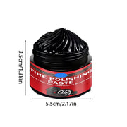🚗 BUY 2 GET 1 FREE! ✨ Car Tire & Plastic Trim Renewal Paste – Restores Shine, Prevents Cracking & Easy Application 🛞
