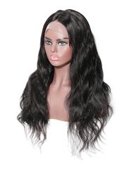 Full Lace Long Body Wave Human Hair Wig 150% and 180% Density