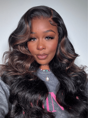 Magic Lace Game Changer Wig Natural Black Body Wave With Optional 7x5 Replaceable Lace Closure