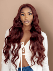 Reddish Brown Body Wave 1Pc 100% Remy Human Hair Bundle