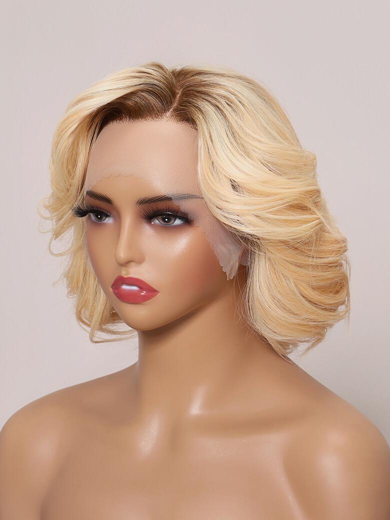 SERENA-10" LACE FRONT BODY WAVE HUMAN HAIR WIG