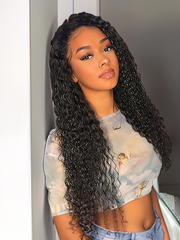 Icenu Series 1 Bundle Jerry Curly Human Virgin Hair Weaving Double Weft
