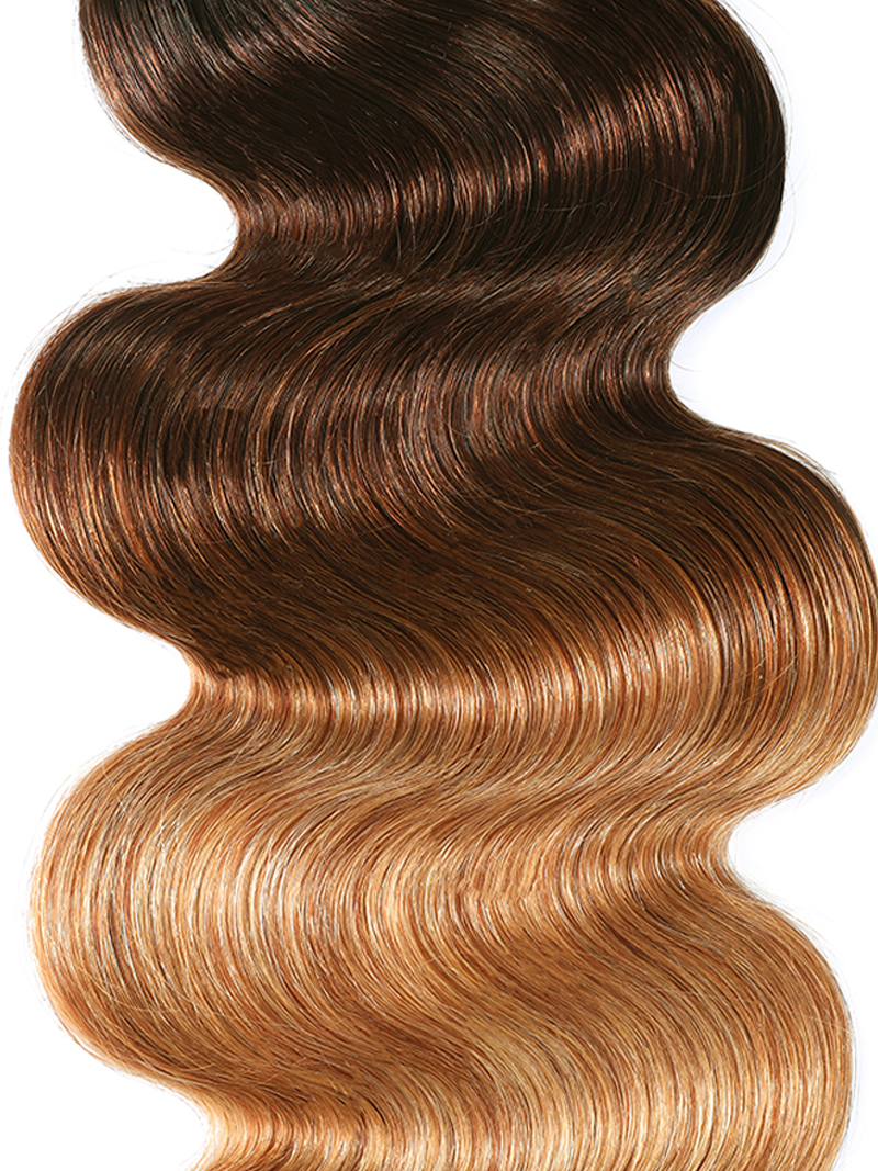 Icenu Series Body Wave Virgin Hair 1 Bundle Unprocessed Ombre Human Hair Wave
