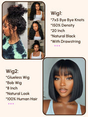Pay $109 Get 2 Wigs | 24H Limited Time Sale