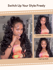InvisiBlend? V part Kinky Straight Natural Black Wig Protect Your Natural Hair