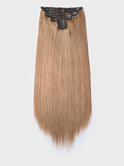 Ash Brown Human Hair Clip In Extension