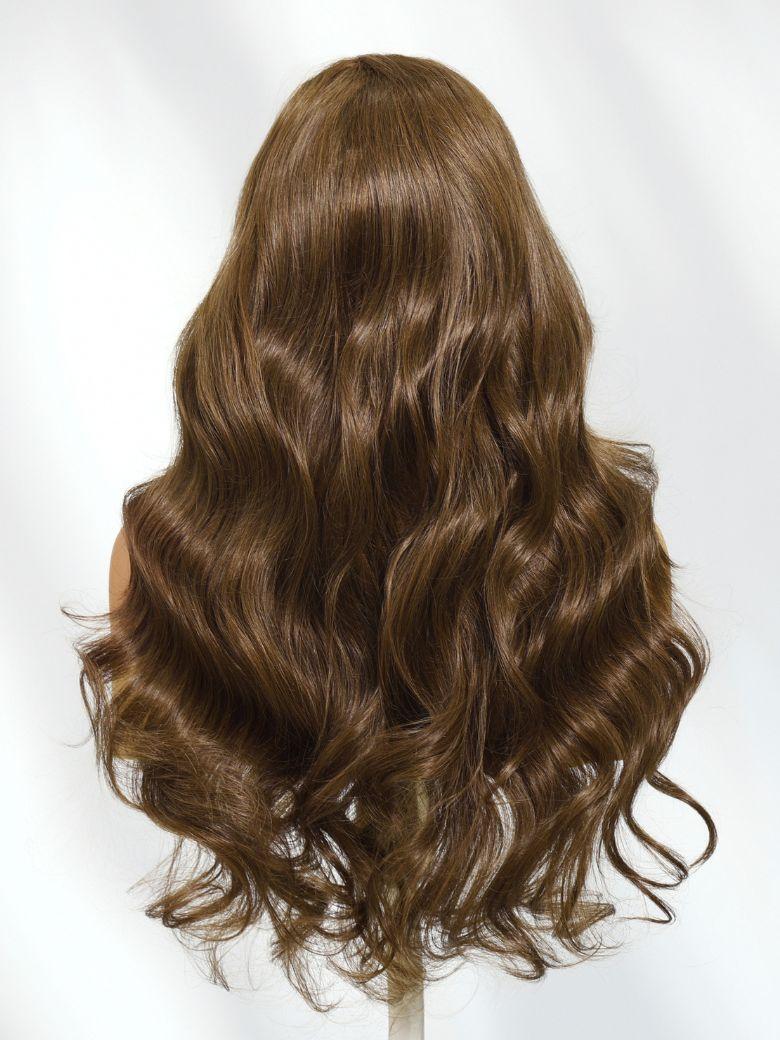 13x4 Pre-Everything? Wig With Loose Wave Face-Framing Layers And Side-Swept Bangs