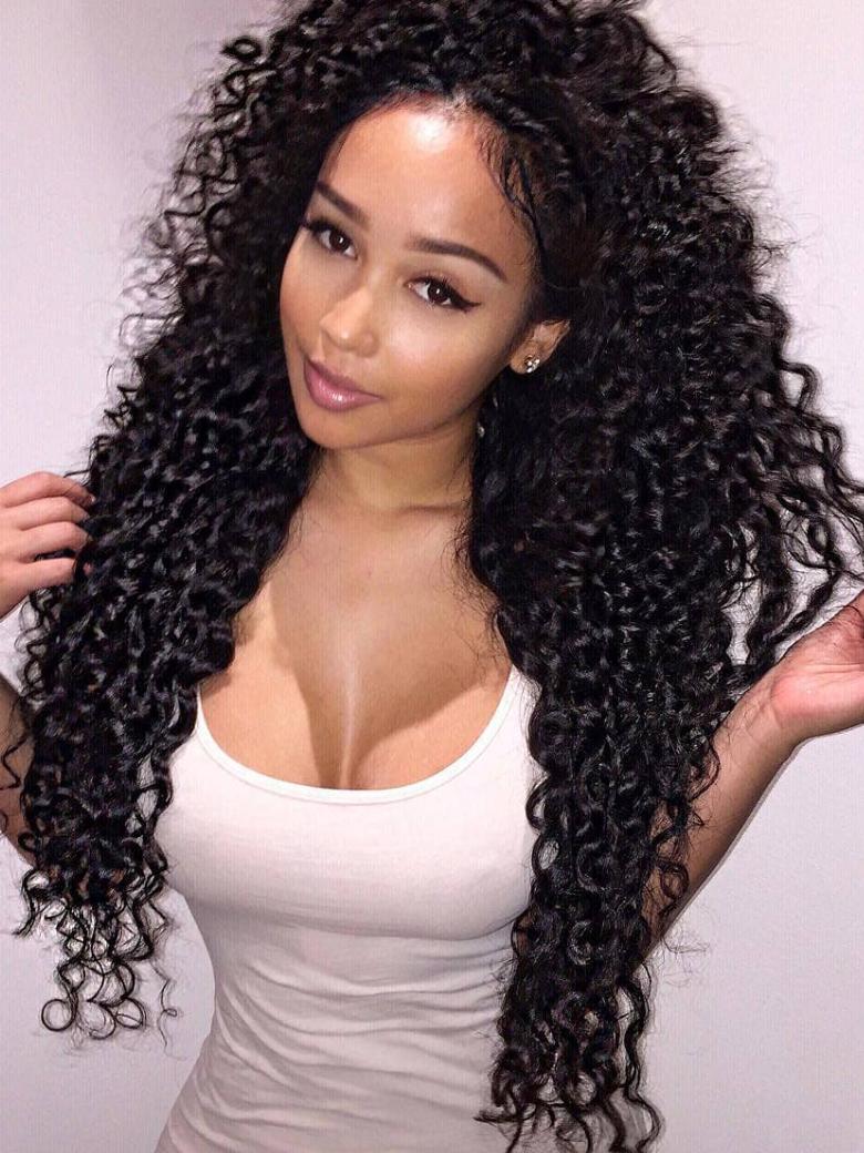 HD Glueless Lace 5x5 Curly Closure Wig With Pre-Plucked Hairline And Natural-Looking Curls