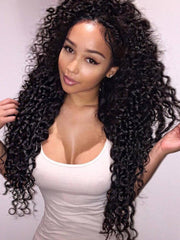 HD Glueless Lace 5x5 Curly Closure Wig With Pre-Plucked Hairline And Natural-Looking Curls