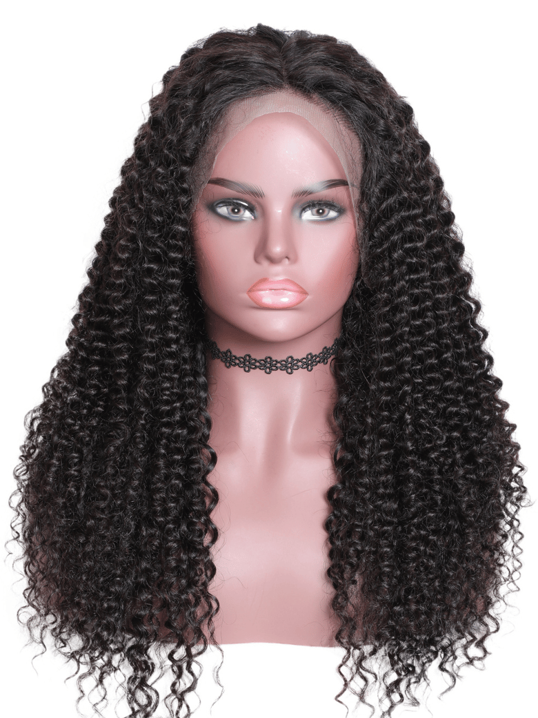 Premium Raw Virgin Hair Transparent HD Full Lace Curly Wig