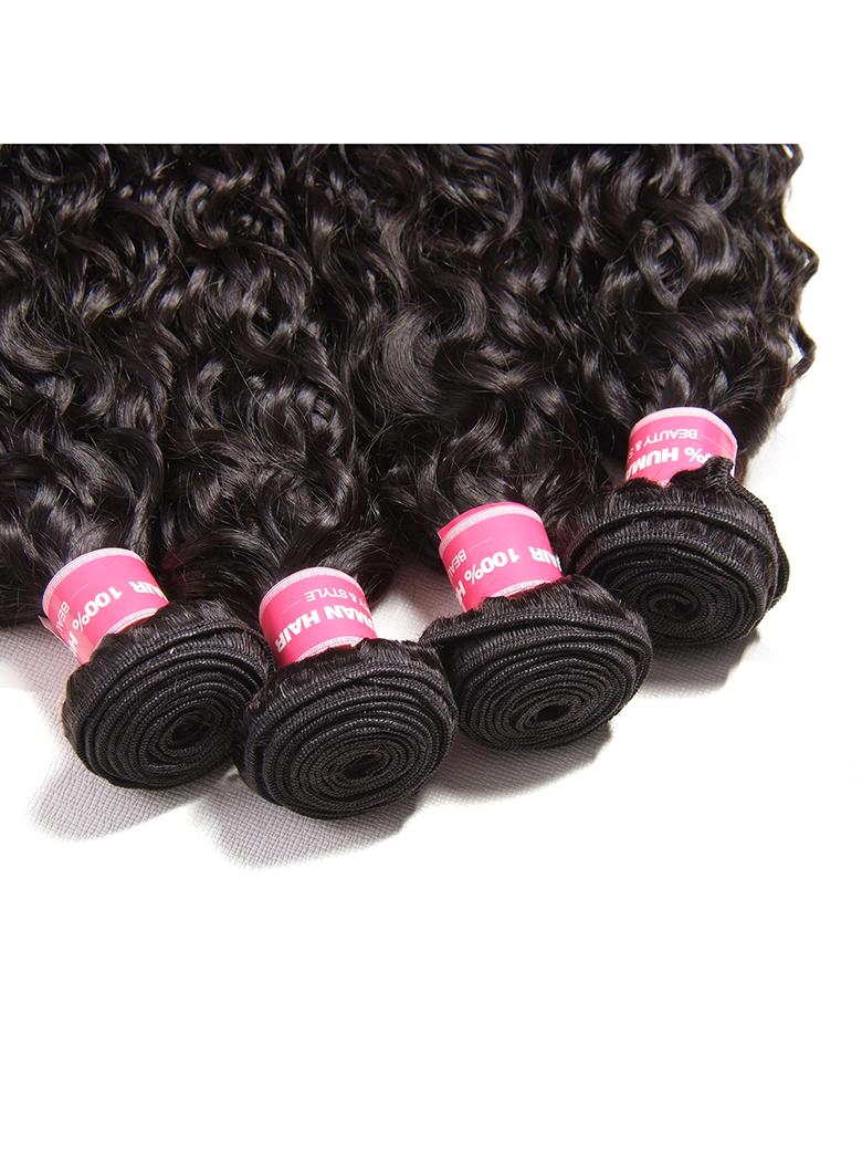 Hair Hair 4 Bundles Water Wave Unprocessed Virgin Human Hair