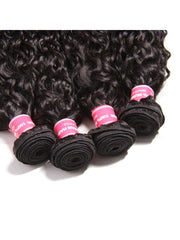 Hair Hair 4 Bundles Water Wave Unprocessed Virgin Human Hair
