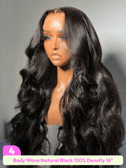 [24"=$99-$129] All 13x4 Front Large Lace 200%/ 180%/ 150% Density Spring & Summer Colored/ Natural Black Everyday Style Wigs