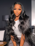Petaluxe Body Wave 13x4 HD Lace Front Wigs Pre Plucked with Baby Hair 150% Density